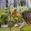 JYL TS/004,Solar Decorative Garden Ground Stake Light Iron Watering Can Lantern for Outdoor Landscape and Patio Ornament