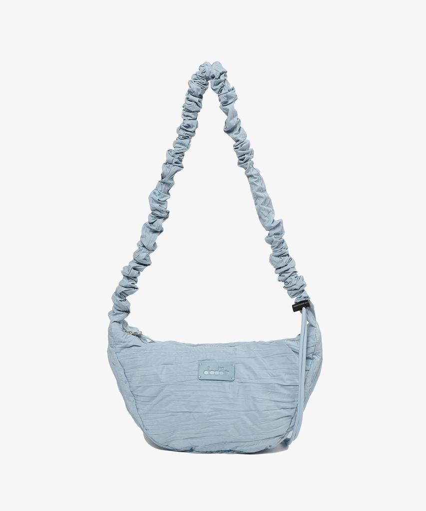 Diadora Pleated Hobo Bag Sky Blue