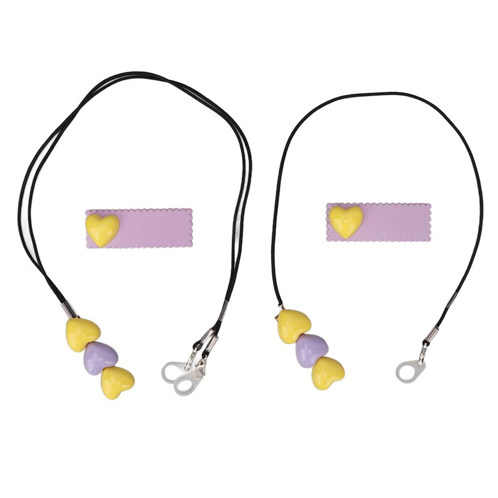 Hearing Aid Clip Prevent Lost Protective Stylish Single Ear Binaural Hearing Aid Lanyard with Hairpin for Child Seniors