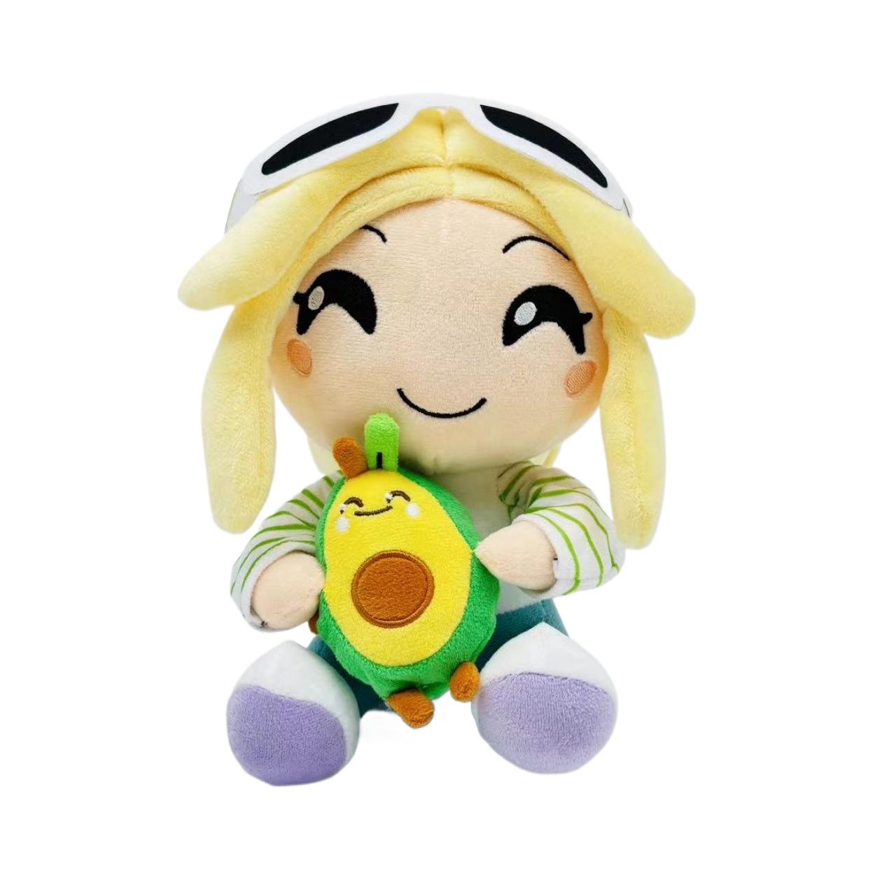 Милая плюшевая кукла Авокадо Playz, Игровая кукла Авокадо Playz, Плюшевые игрушки, Коллекция для фанатов, Домашний декор, Праздничные подарки, Игрушки авокадо