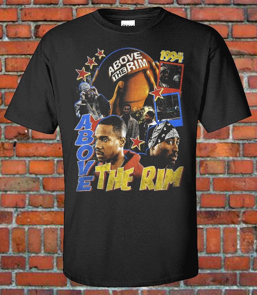 Above The Rim 90s style Bootleg T-Shirt Movie Tee Unisex T-Shirt L