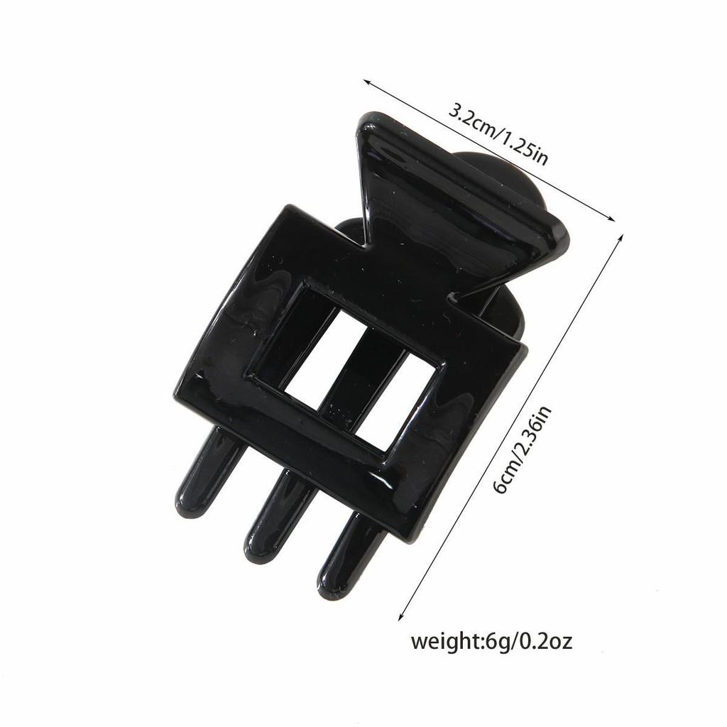 Minimalist Small Plastic Hair Clip - DIY Hairpin Base, Shark Clip, Jewelry Accessory