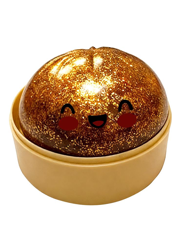 Baozi Dumplings Soft Squeezing Ball Sensory Restlessness Toy With Steamer To Relieve Stress Home Desktop Decor Gift