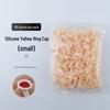 Disposable Microblading Pigment Ring Cups for Eyebrow, Eyeliner, and Eyelash Extensions - 100 Pieces