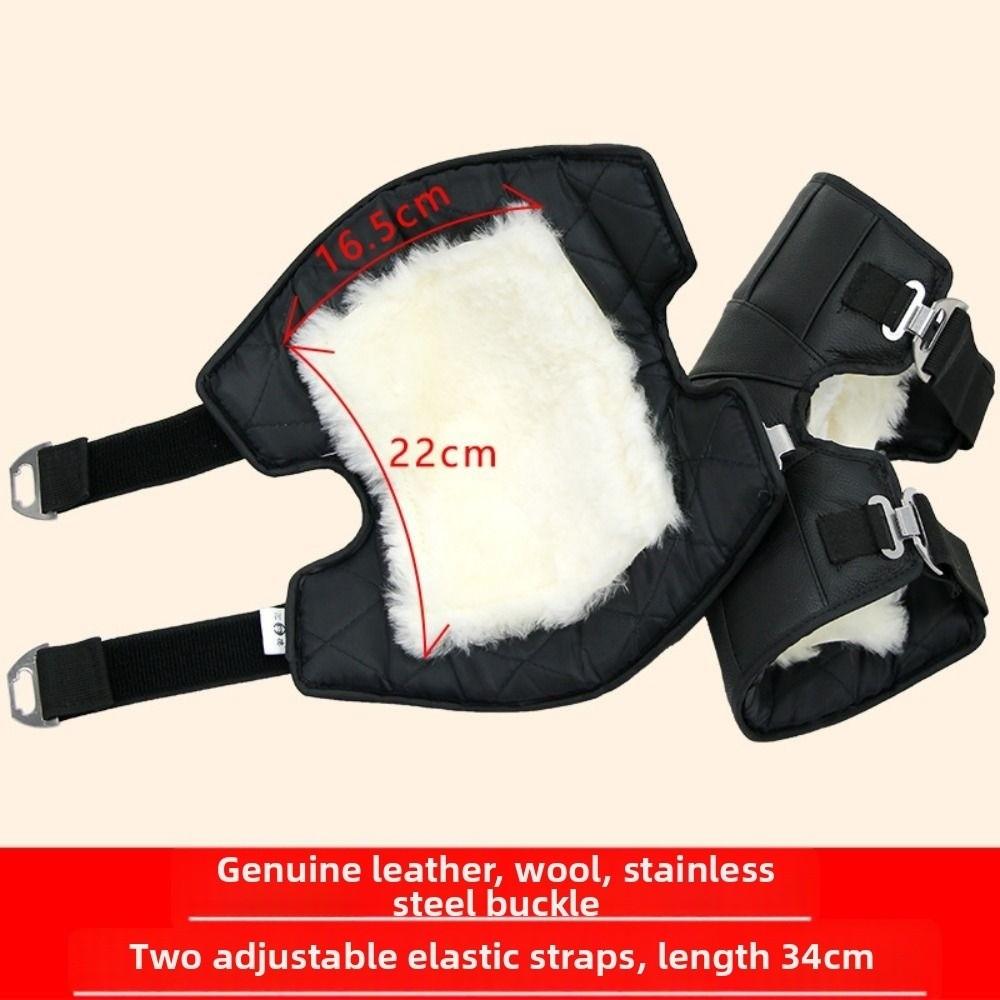 Windproof Motorcycle Kneepad Coldproof Riding Protective Gear Winter Knee Brace Cold Weather