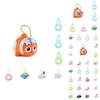 Adorable Ocean Animal Plush Keychain Collection Featuring Cute Turtles Clownfish Dolphins And Seals