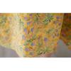 Summer New Yellow Floral Loose Thin Mid-length Temperament Dress Women