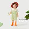 Kids' Summer Suspender Pants Set