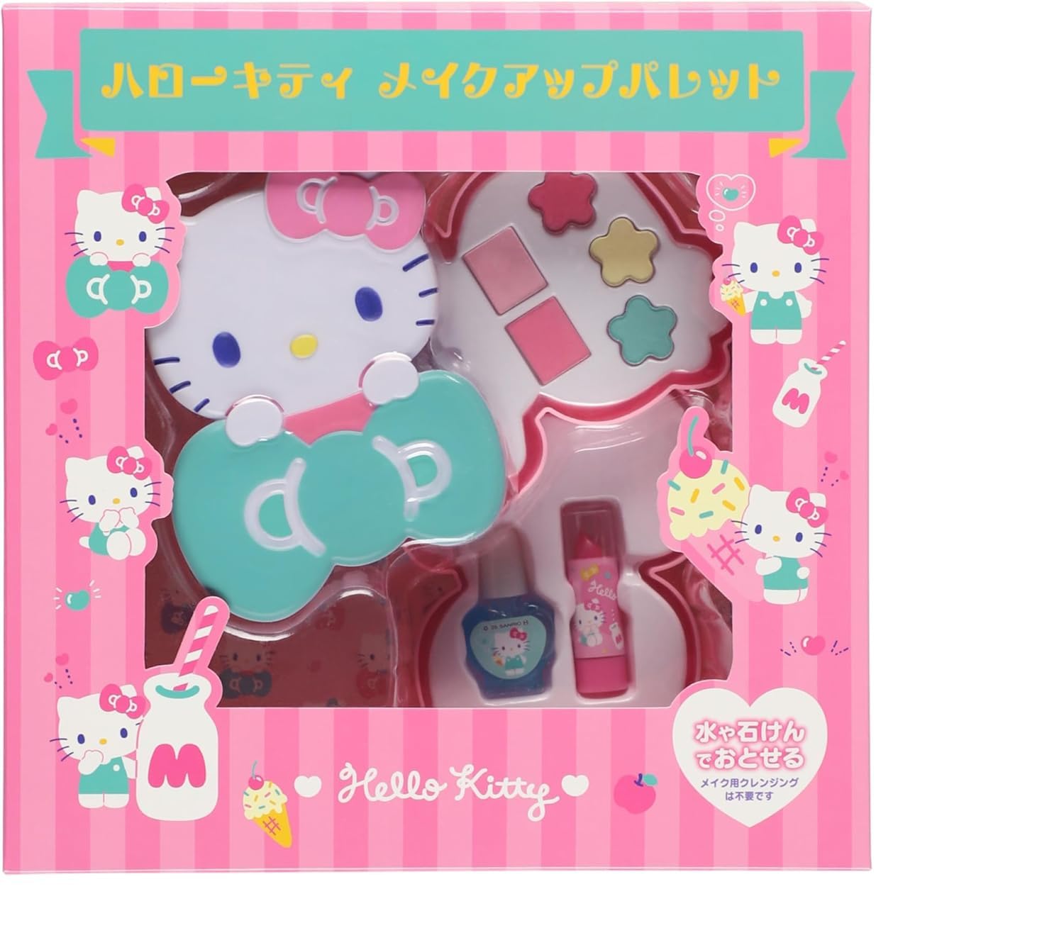 Race Hello Kitty Makeup Palette Cosmetics Accessories 250901 (Ages 6+) &