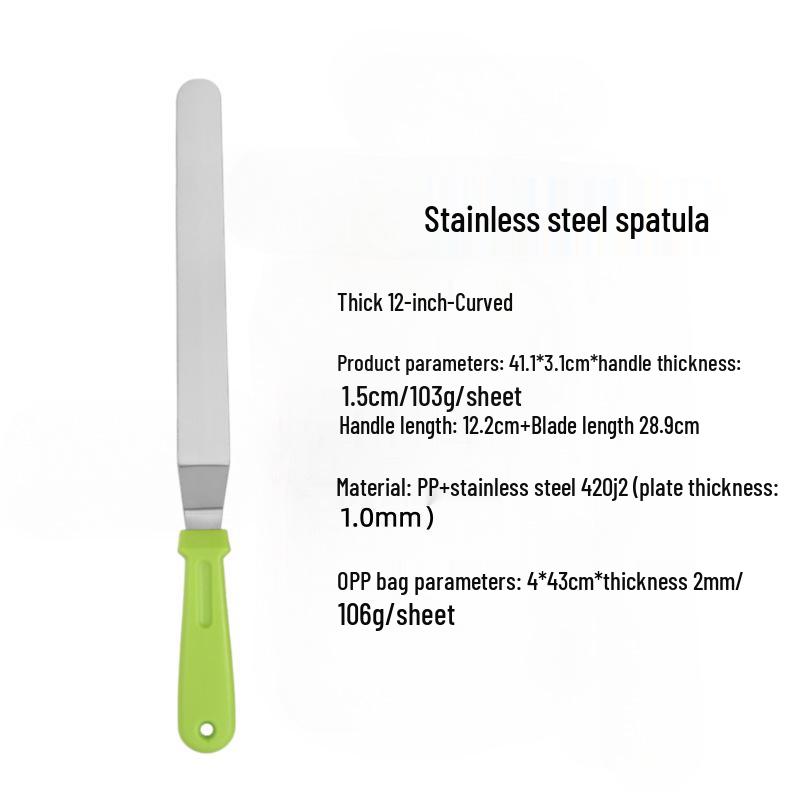 Wheat Straw Spatula & Cake Scraper Set