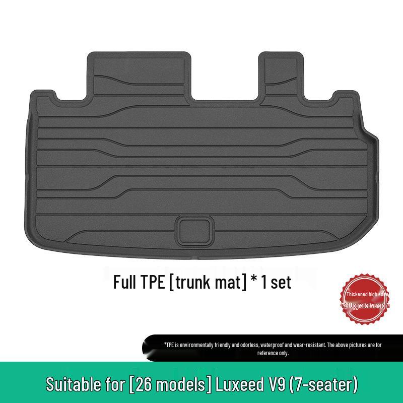 Zhijie V9 TPE Floor, Trunk, and Seat Back Mats for 26 Car Models