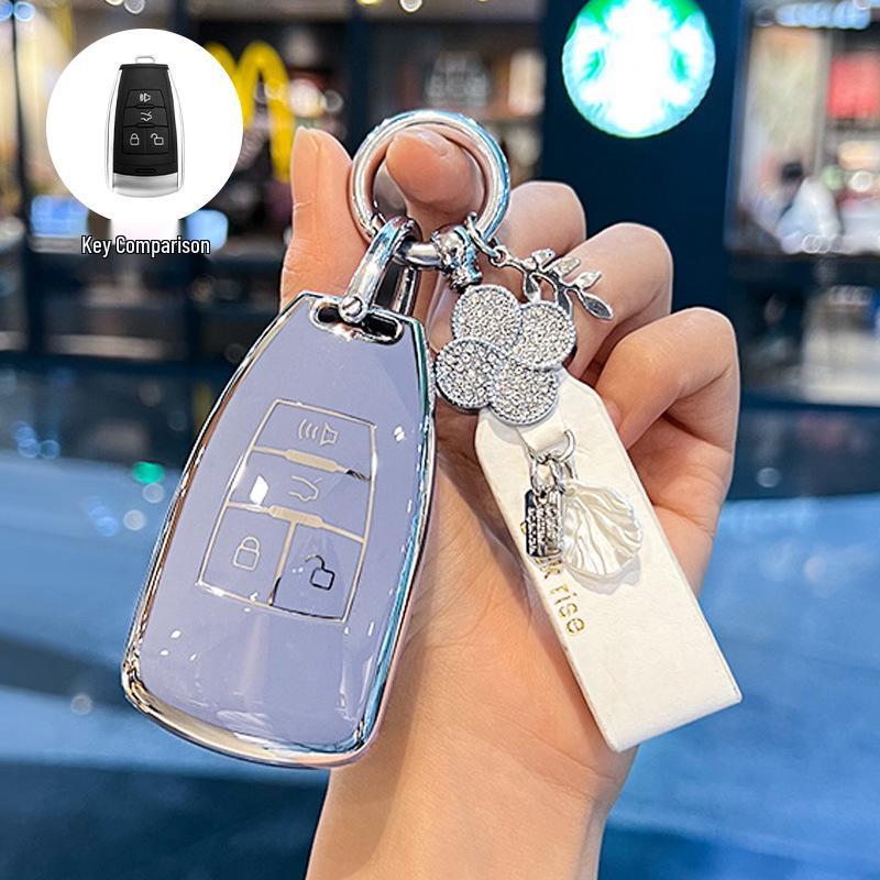 Compatible with Beijing BJ40Plus, BJ80, BAIC Changhe A6, Weiwang S50, Premium M50F, and M60 Key Cases.