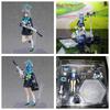 Anime Blue Archive Figma 567 Sunaookami Shiro KO Gelenkige Actionfiguren Mädchen Schreibtisch-Ornament Junge Überraschung Trendige Spielzeuge Geschenk