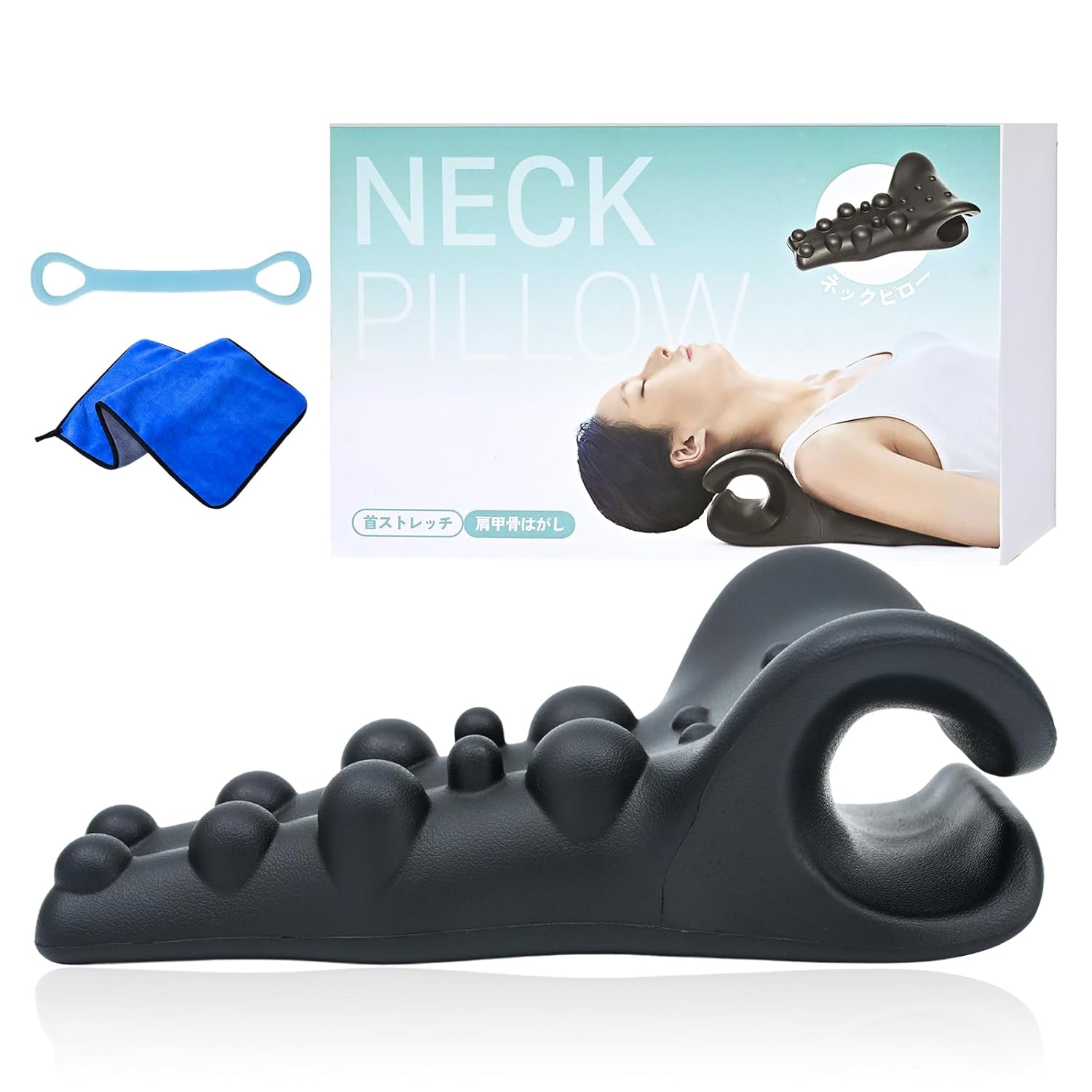 2026 Design Neck Shoulder Blade Simultaneous Care Pillow 5 Minutes Day Sleeping Release Back Stretch Relax Stretcher Tube Possible Eisenlink
