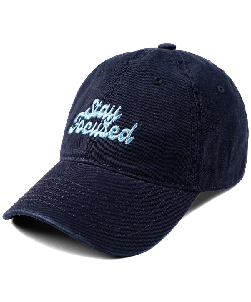 Wig Stay Focused Washed Ball Cap - Navy