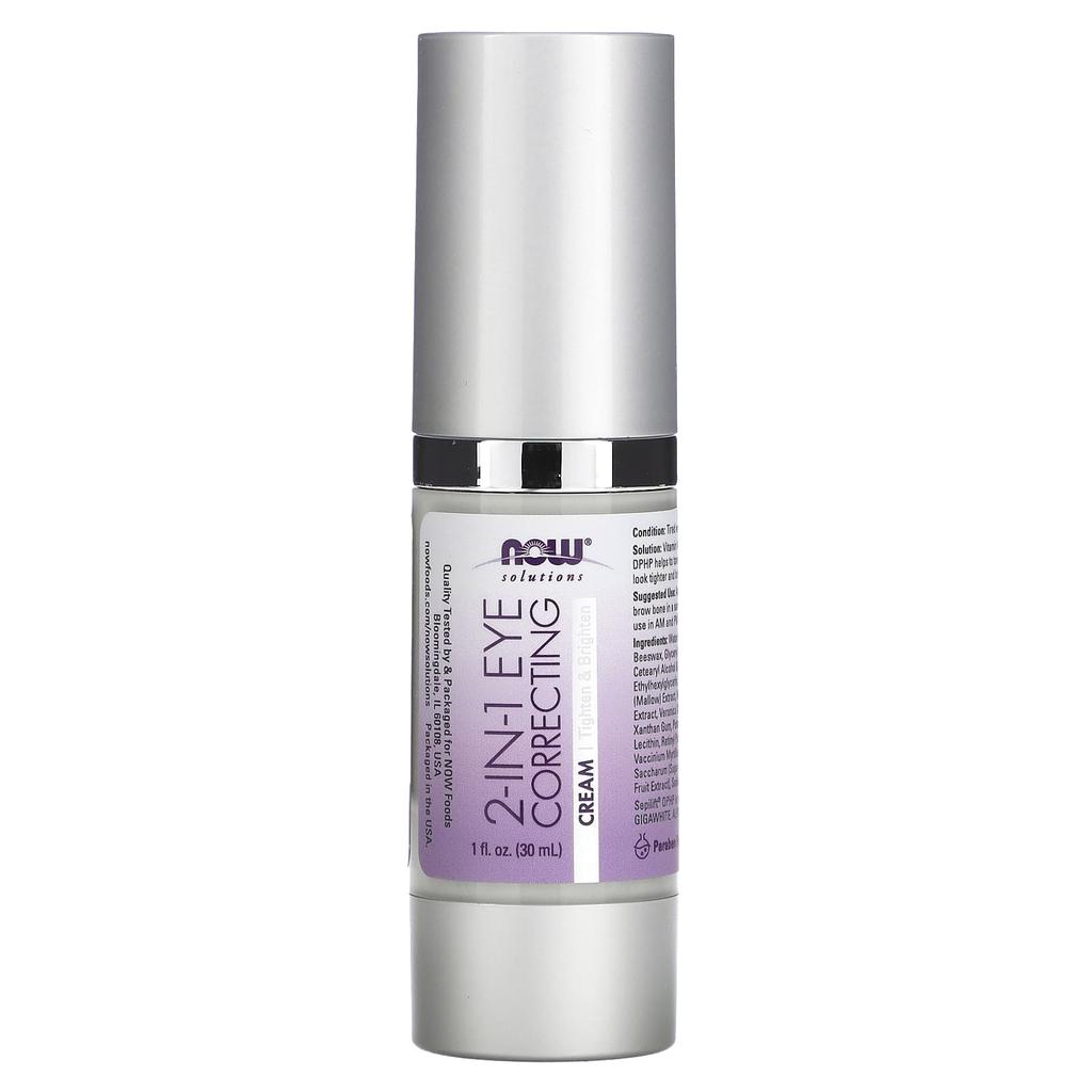 Solutions, 2 in 1 Correcting Eye Cream, 1 Fl Oz (30 Ml)