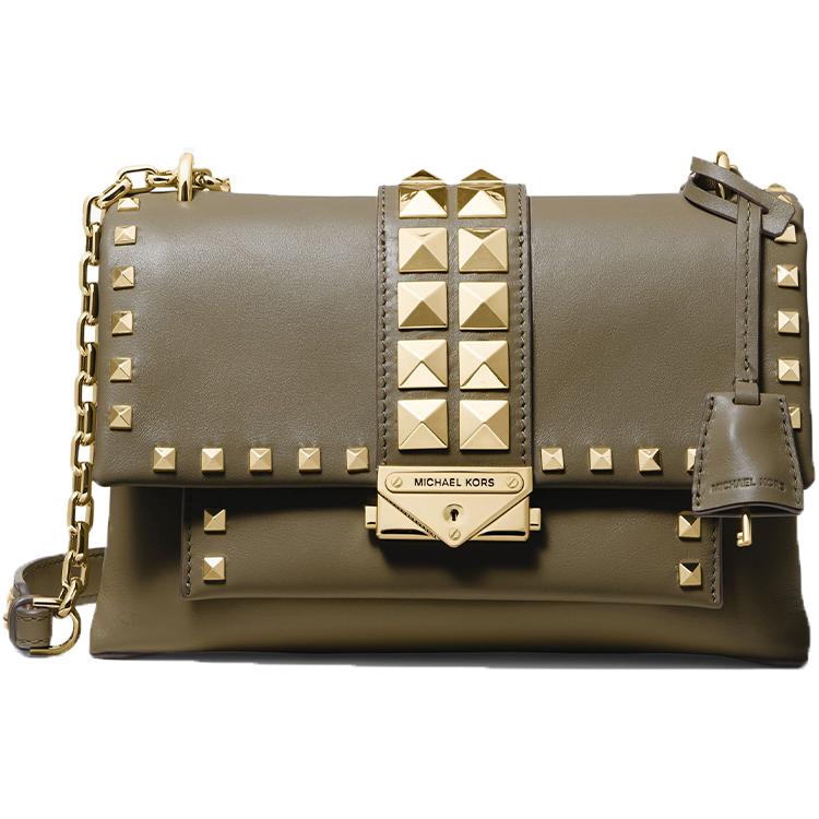 

New MICHAEL KORS Cece Leather Crossbody Bags Shoulder Bags Medium Size Women s Green 30S9G0EL6L342 24.1*9.9*15.0CM