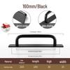 Hole-Free Aluminum Alloy Sliding Door Handle for Cabinets and Drawers