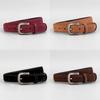 Leather Belt Women Cowhide Casual Dress Belt For Work And Daily Wear