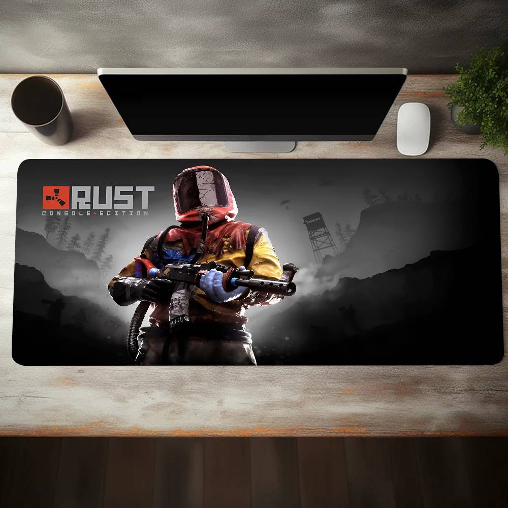 Rust The Game Mousepad Large Keyboard Desk Mat Gaming Mouse Pad LockEdge Non-slip Mat
