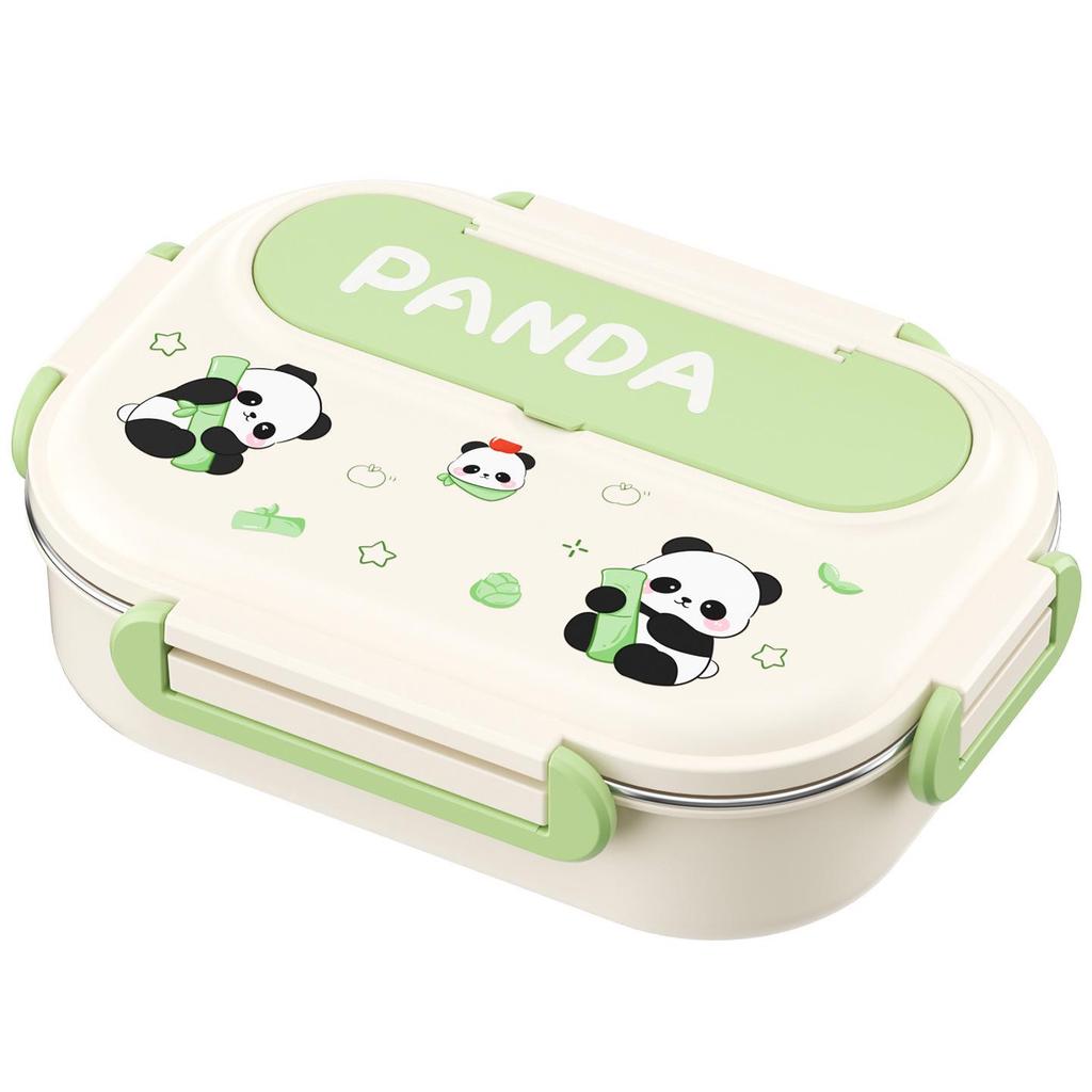 Fiambrera Isotérmica de Acero Inoxidable 304 - Bento Apto para Microondas para Oficina, Estudiantes y Niños