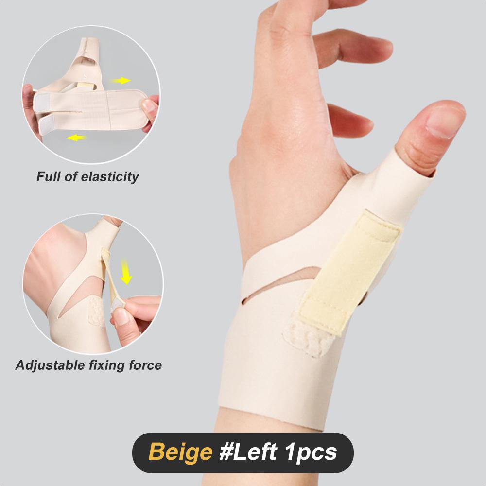 1Pcs Thumb Brace Wrist Stabilizer Pain Relief Right Left Hand Soft Compression Sleeve Protector For Women Men