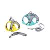 Dog Harness Leash Set Compatible Small Dog Adjustable Puppy Harness Vest Bulldog Pug Outdoor Walking