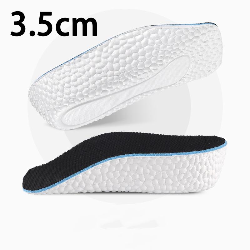 1Pair New Breathable and Comfortable Insoles Height Increase Half Insoles for Men and Women Shock-absorbing Sports Insoles