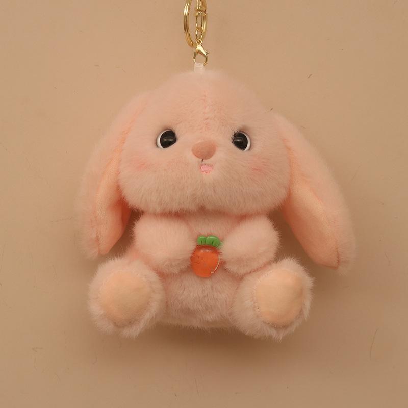 Cute Cute Bunny Pendant Plush Toy Doll Fragrant Rabbit Bag Pendant Keychain Doll Doll