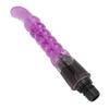 Soft Silicone Muscle Massager Head Replacement Head Attachment for Deep Tissue Massager 0.71 To 0.75in Purple