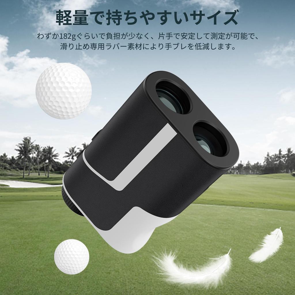 Charm Foot SH005 Golf Laser Distance Ultra 1093yd Distanzmessung Hochtransparent 6x Optische Höhendifferenzmessung Slope Pin Lock