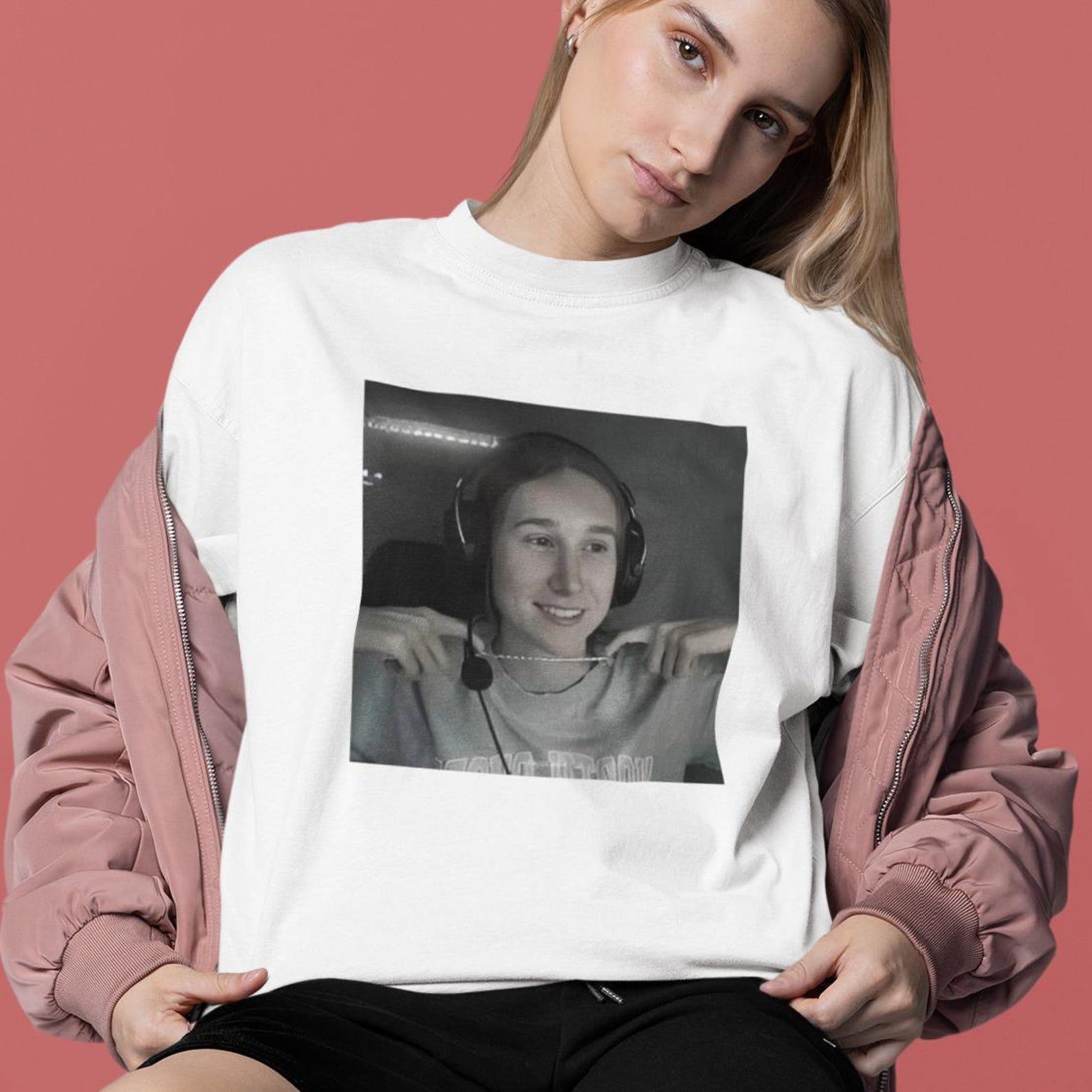 Streamer Katie B Graphic Tee: Comfort Colors Gaming Shirt XL