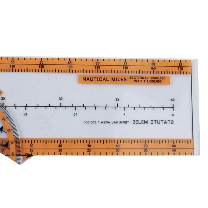 Plastic Vluchtcomputer, Verbeterde Luchtvaart Piloten Vluchtcomputer Rekenmachine Standaard Vliegopleiding Student