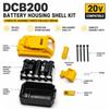 Protection Board Battery Case Kit for DeWalts/20V/DCB201/DCB203 DCB204 DCB200