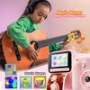 Kids Instant Color Printing Camera 1080P Colorful Po Thermal Print Toys Camera Video Games Music Children Boys Girls Gifts