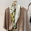 Silk Silk Scarf Women'S Spring Foreign Style Versatile Mulberry Silk Mother Gift Silk Shawl Outer Scarf