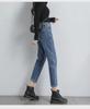Women's Plush and Thickened Slim Straight-Leg Jeans - 2021 Korean Winter Style