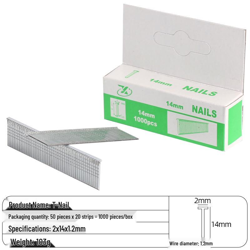 Heavy-Duty 3-in-1 Stapler: Code, Brad, T/U-Shaped Nails for Woodworking and Printing.