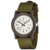Timex Camper Watch, Japan-exclusive, Ivory Dial, Khaki Nylon Strap, TW2P59800 [Official Import]