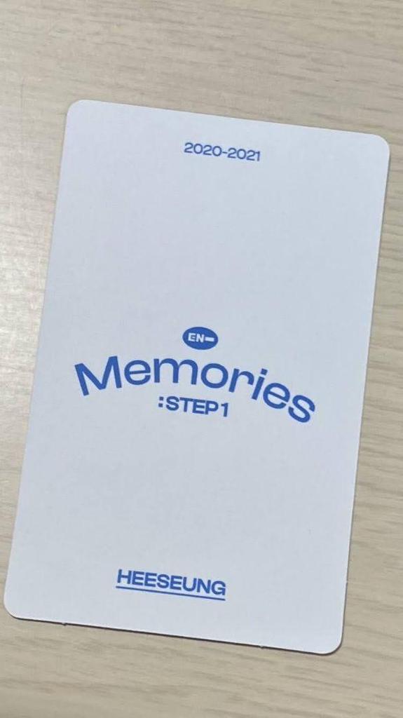[USED] ENHYPEN Memories : STEP 1 DVD Heeseung DVD
