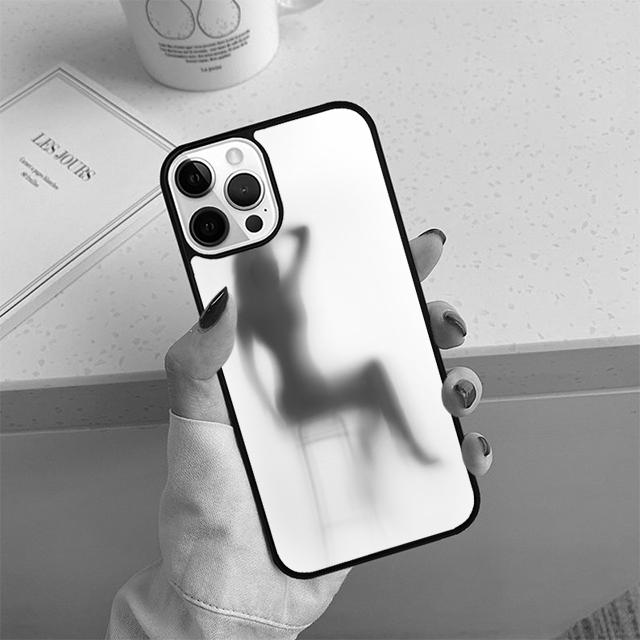 Woman Silhouettes Phone Case For iPhone 17 Air 13 12 14 15 16  Cover For Apple 14 15 16 Pro Max Plus Coque