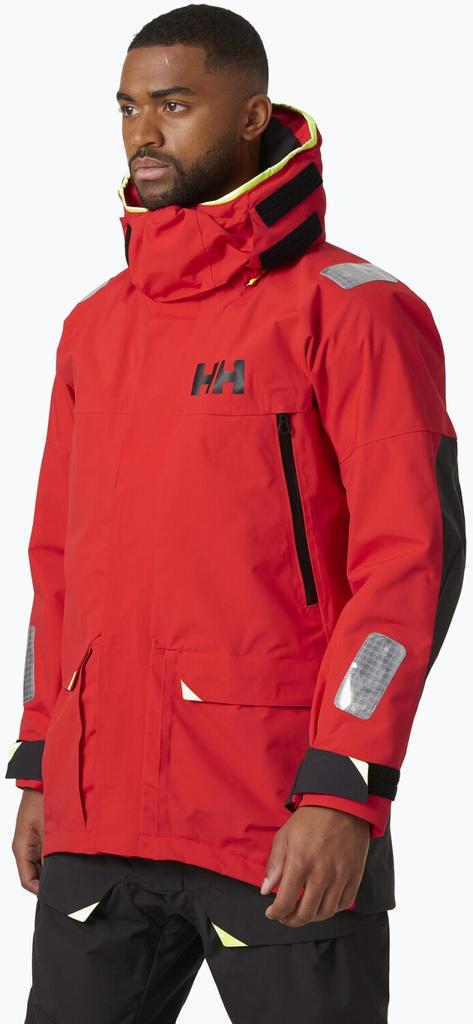 Куртка Helly Hansen Men's Skagen Offshore Sailing Jacket (34255) (34255-222) тревожный красный
