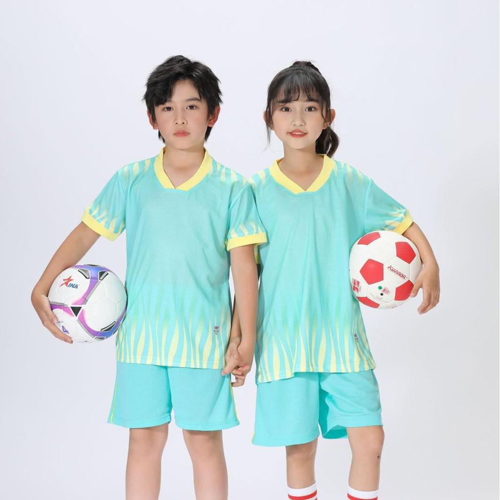 Kids' Quick-Dry Sportswear Set for Primary Students - Boys & Girls Badminton, Table Tennis, Volleyball, Team Uniform
