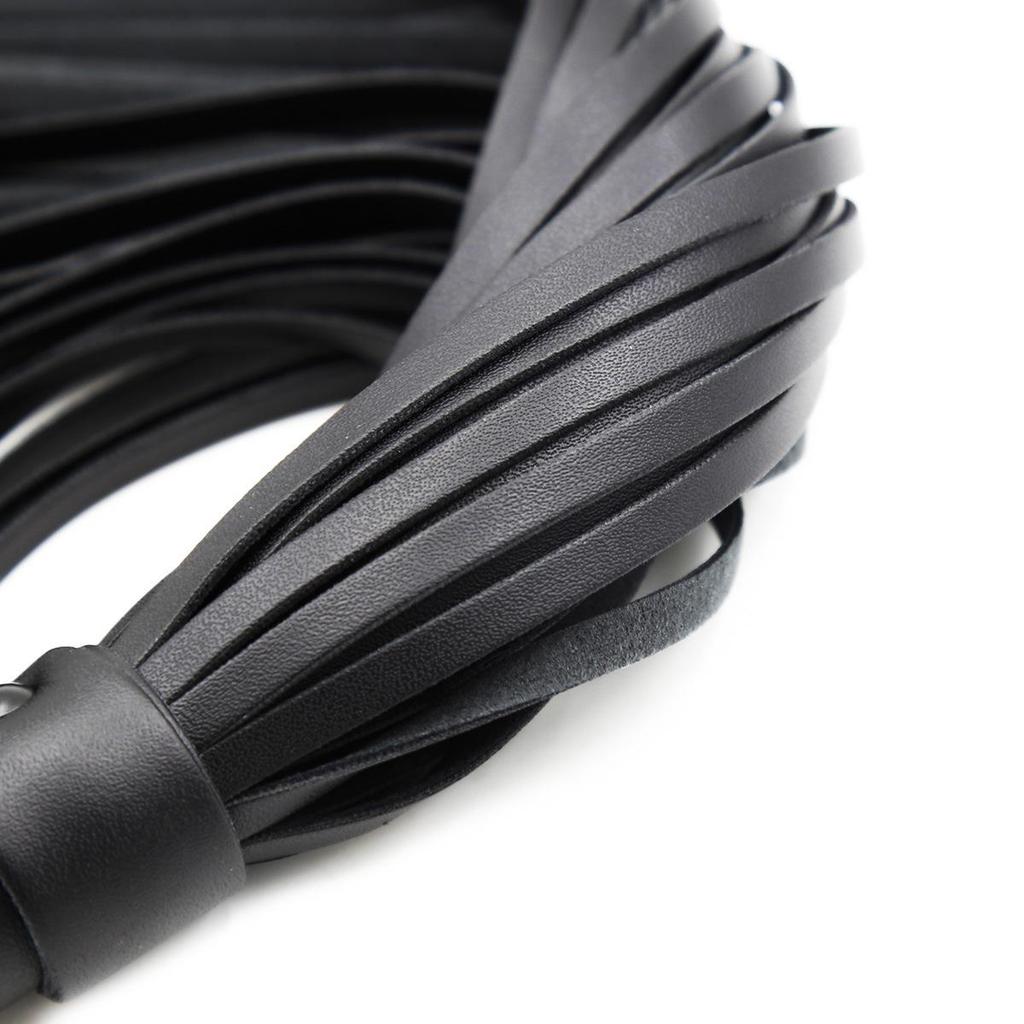 Leather Multi-Tassel Whip for Spanking Practice