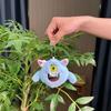 Plush Whimsical Monster Doll Keychain With Adorable Features And Colorful Options Chain