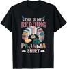 Book And Pajama This Is My Reading Pajama Bedtime Reading T-Shirt