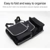 Car Trunk Organizer and Storage, Backseat Hanging Organizer for SUV, Truck, MPV, Waterproof, Collapsible Cargo Storage Bag with 4 Pockets, Car