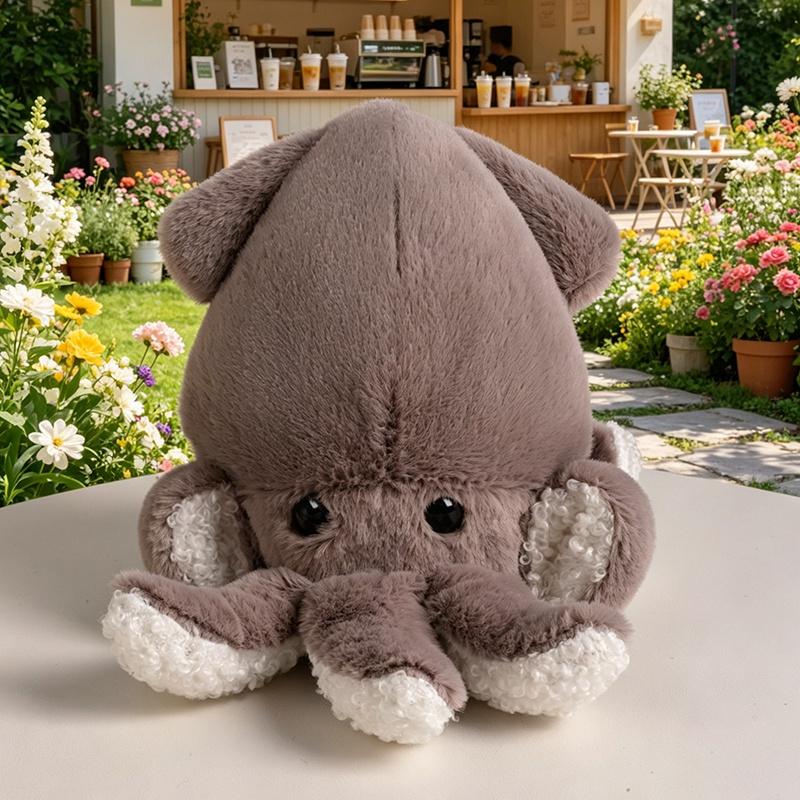 1Pc 10Cm Octopus Plush Pendant Stuffed Colorful Ocean Animal Cartoon Key Chain Decor Plushie For Bag Gift Child Accompanying