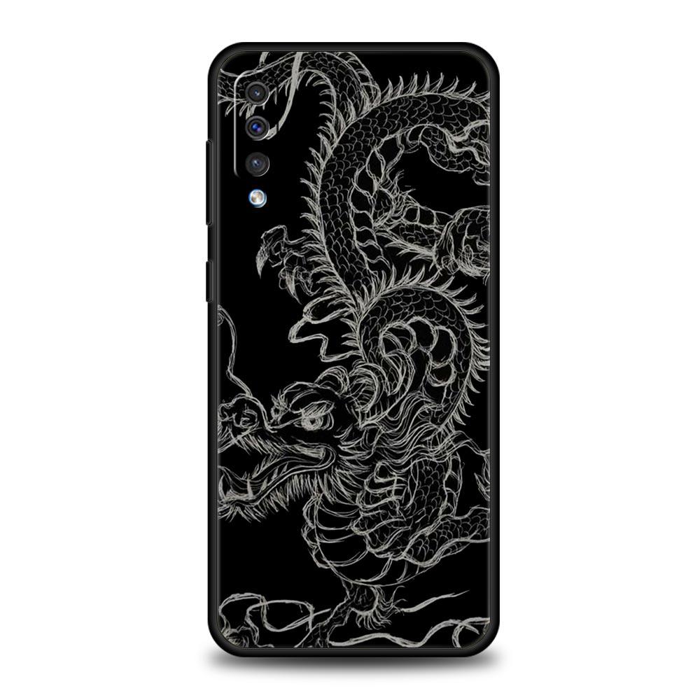 Dragon Fashion Phone Case For Samsung Galaxy A12 A32 A50 A70 A20E A20S A10 A10S A22 A30 A40 A42 A52 5G A02S A04s Silicone Cover
