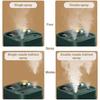 Wireless Air Humidifier, 5 Quiet Spray Modes, With Power Display (800ml Green)
